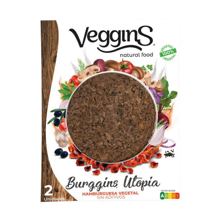 Hamburguesas vegetales Veggins